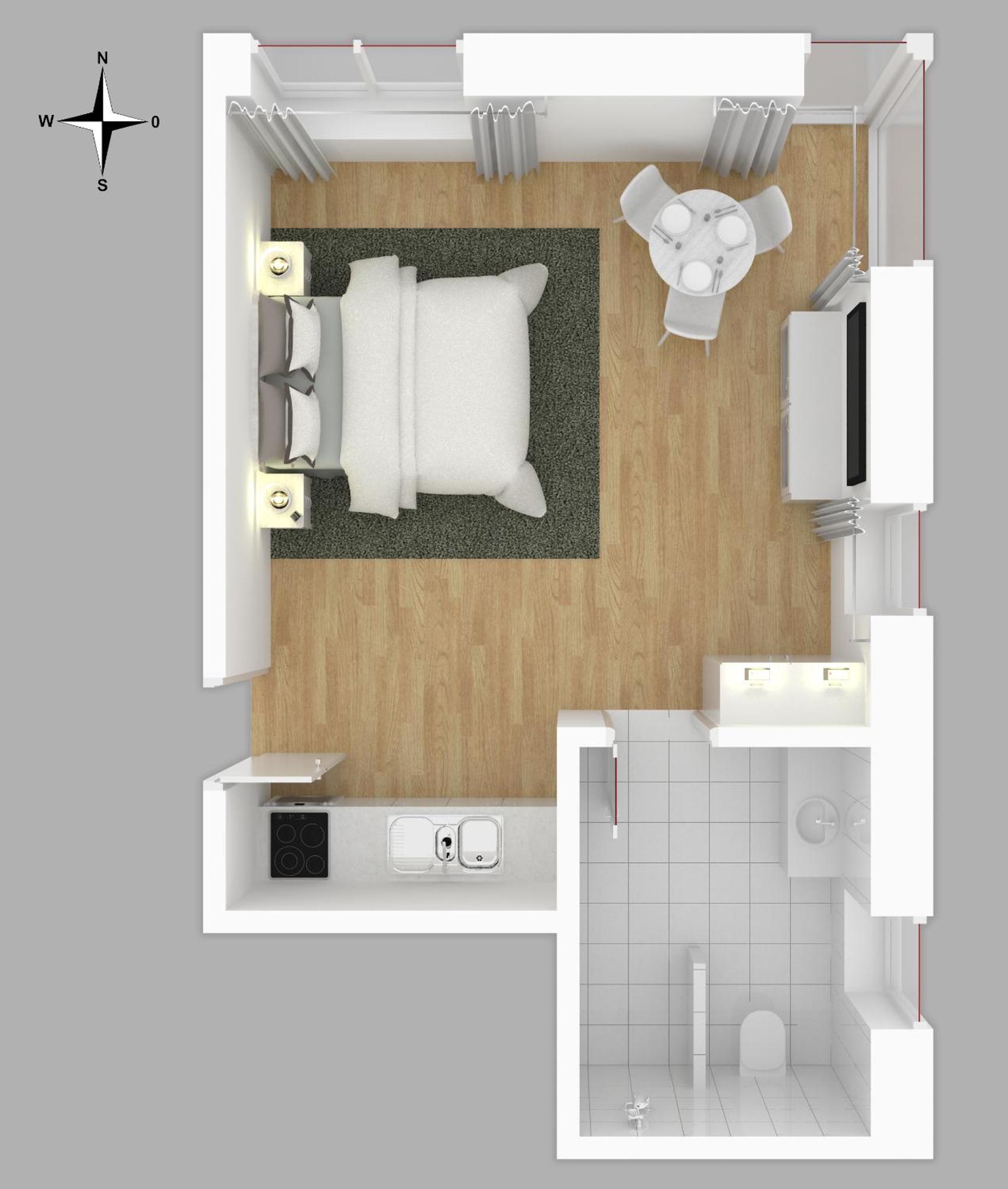 Moderne Neue Apartments Zum Wohlfuehlen Im Boardinghouse Bed & Butter Hasbergen Экстерьер фото