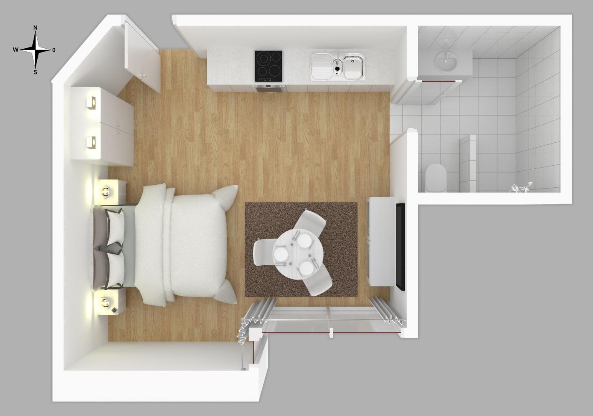 Moderne Neue Apartments Zum Wohlfuehlen Im Boardinghouse Bed & Butter Hasbergen Экстерьер фото